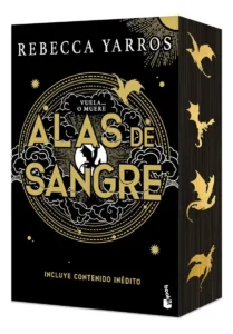 Alas de sangre — edición limitada con cantos pintados